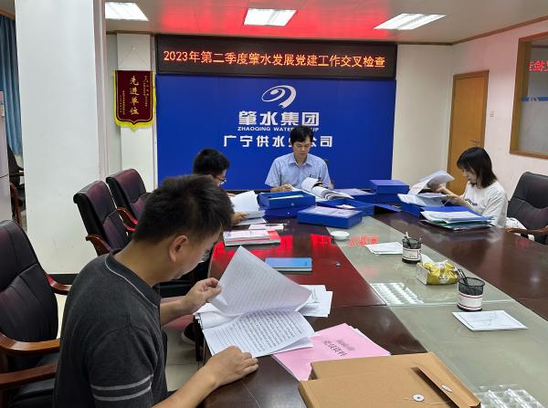 2.圖為在廣寧供水分公司黨支部檢查黨建工作。.jpg